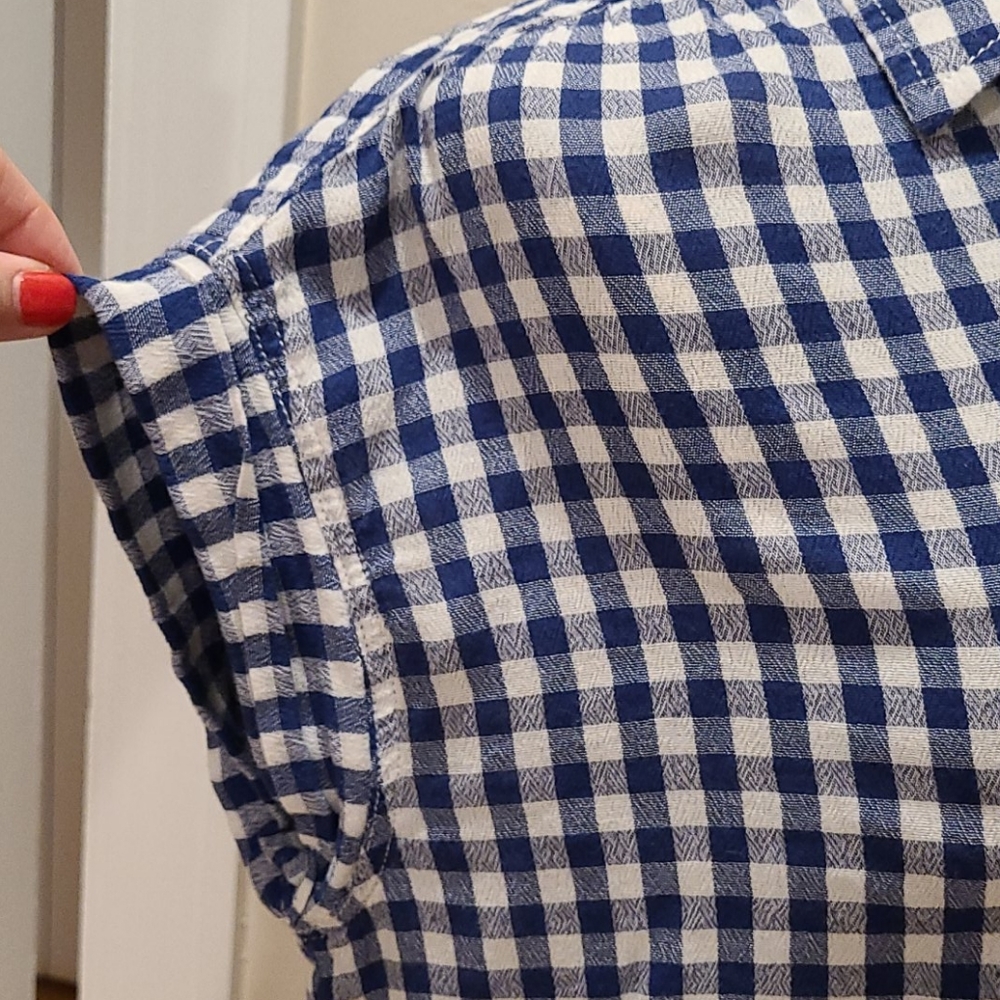 AEO Gingham Shirt - Picture 4 of 7